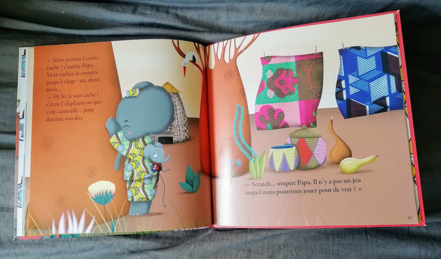 Scratch l'éléphant est trop collant