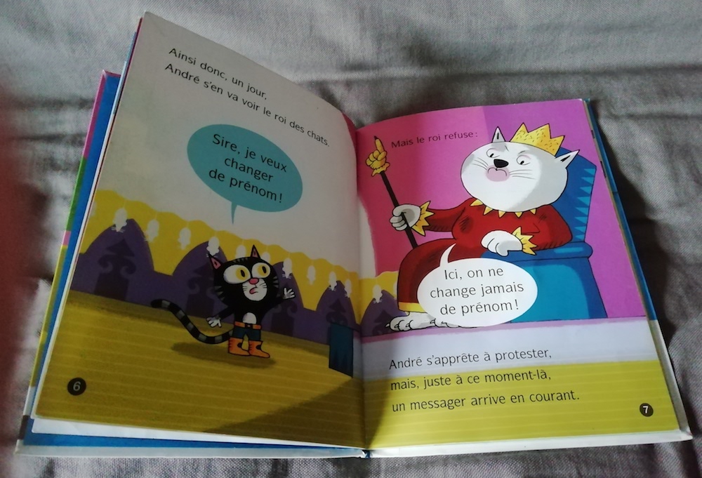 je veux changer de prenom pages