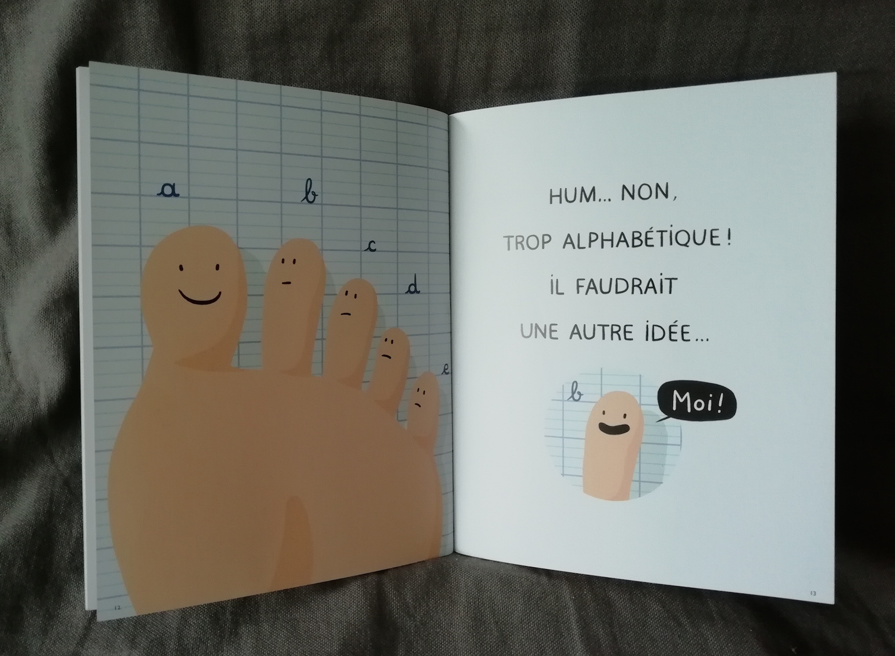 Les orteins n'ont pas de nom pages