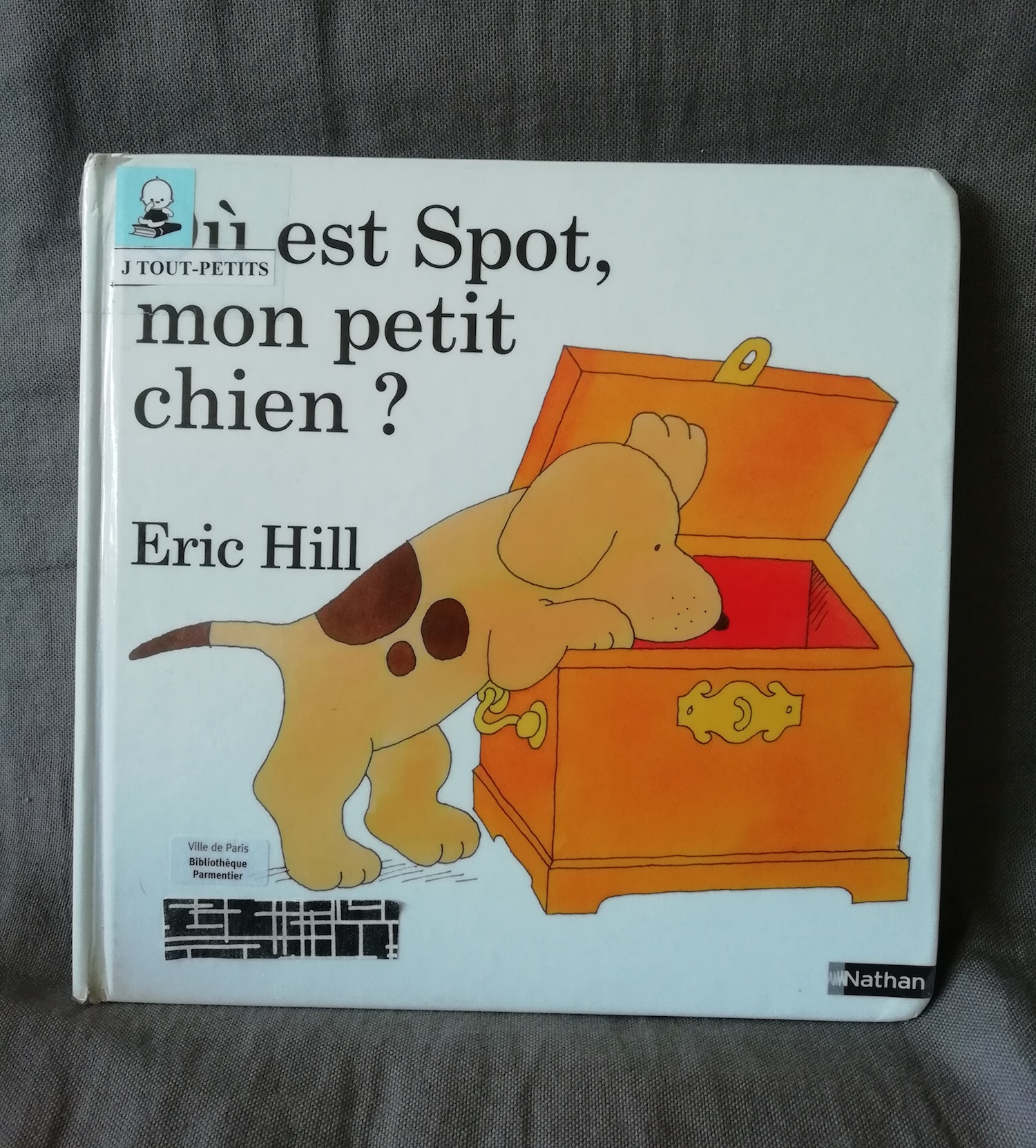 ou es-tu spot mon petit chien couverture