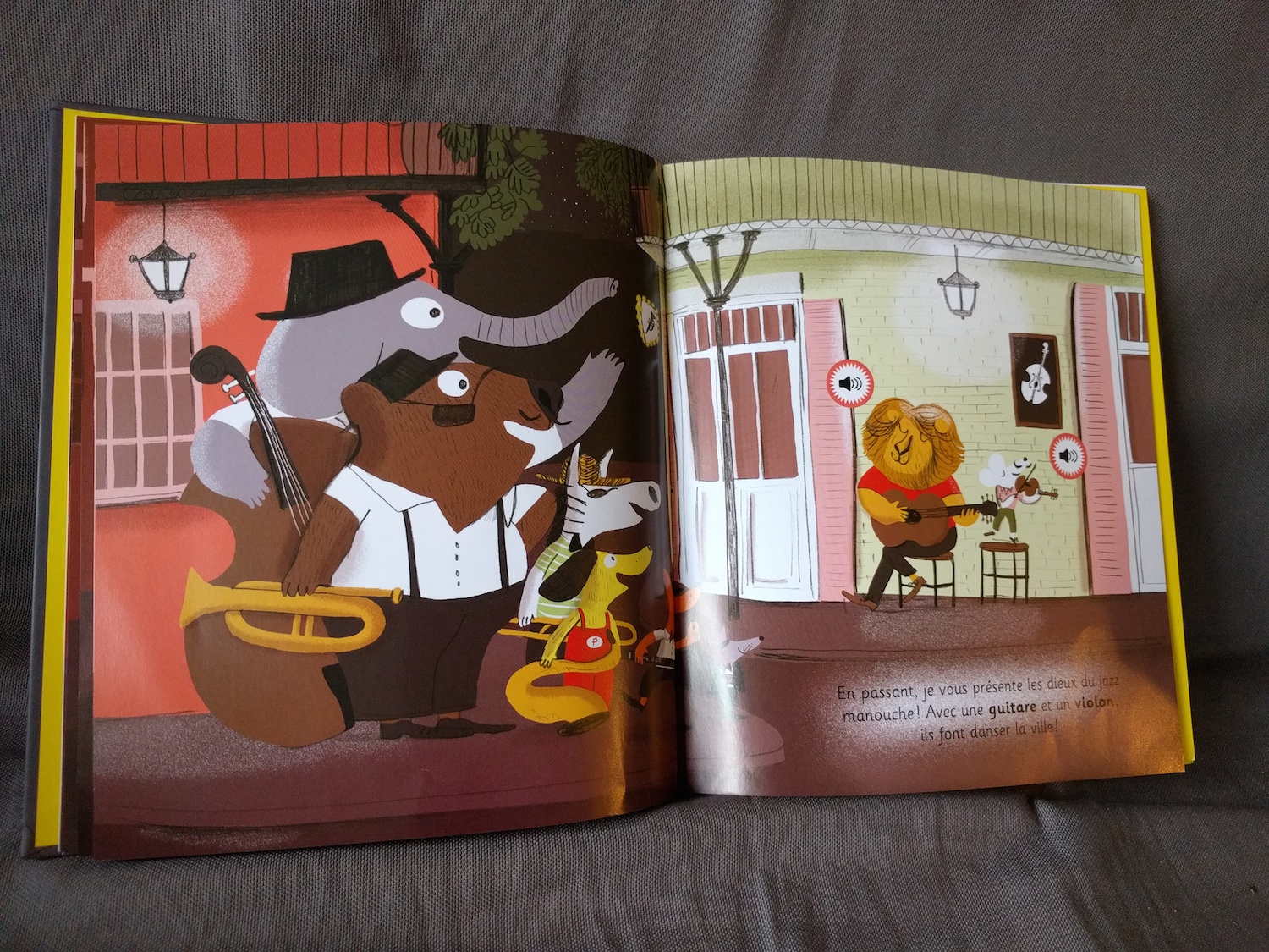 page livre Paco et le jazz
