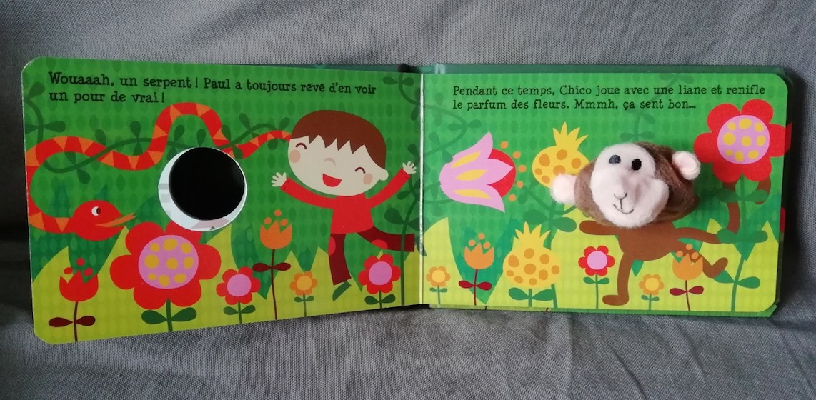 paul et son singe pages