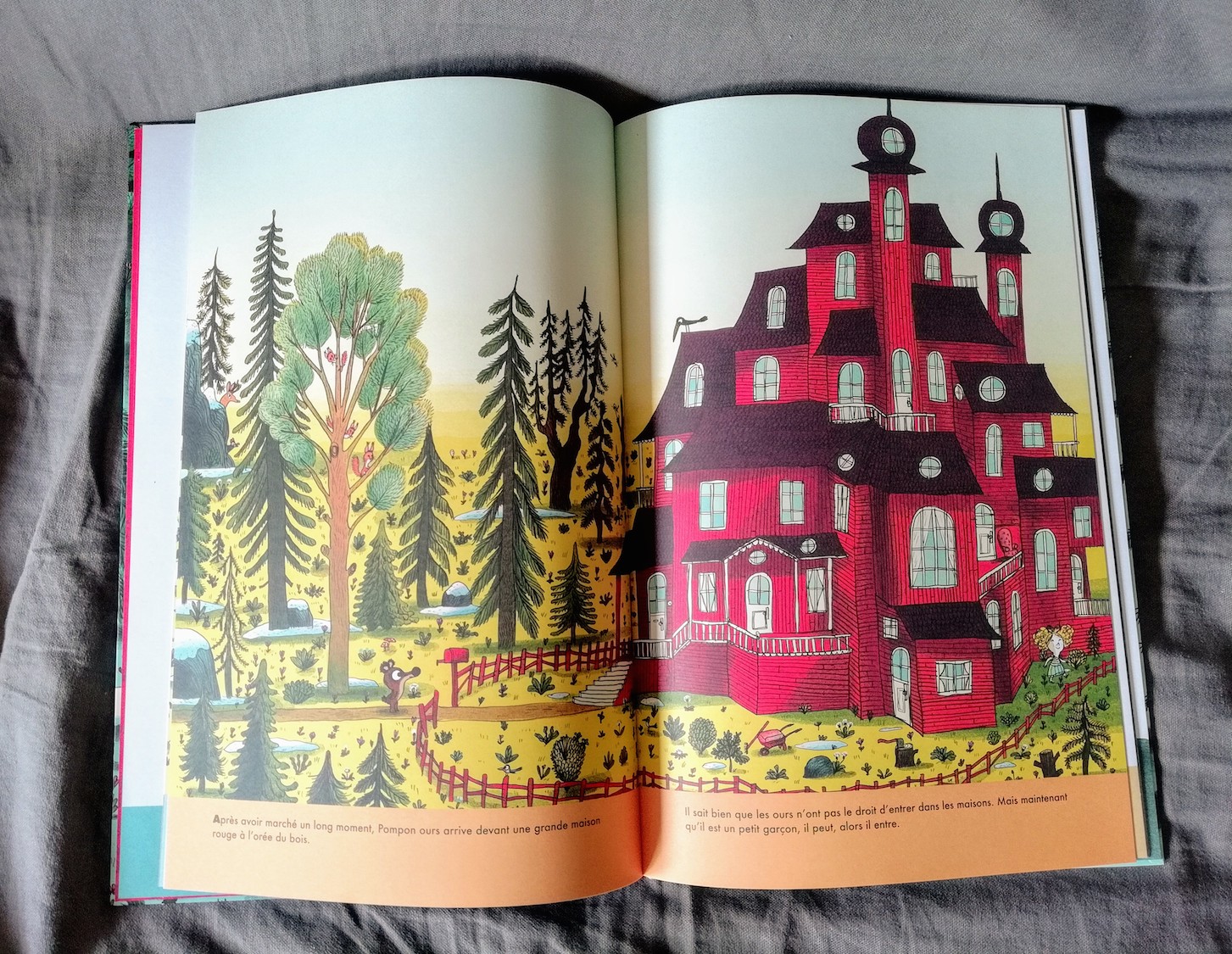 Pompon Ours dans les bois