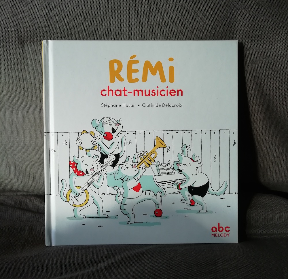Rémi chat musicien couverture